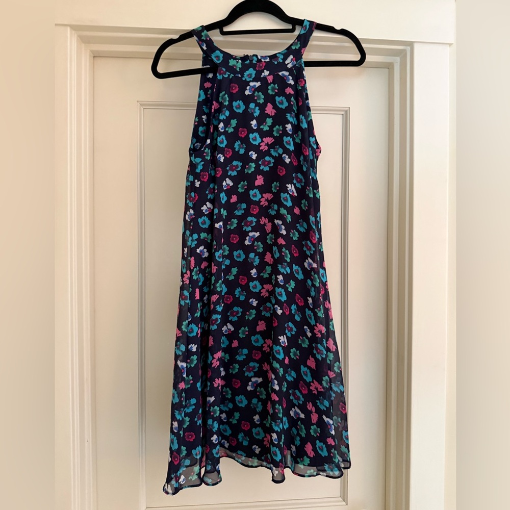 Betsey Johnson Navy Floral Dress